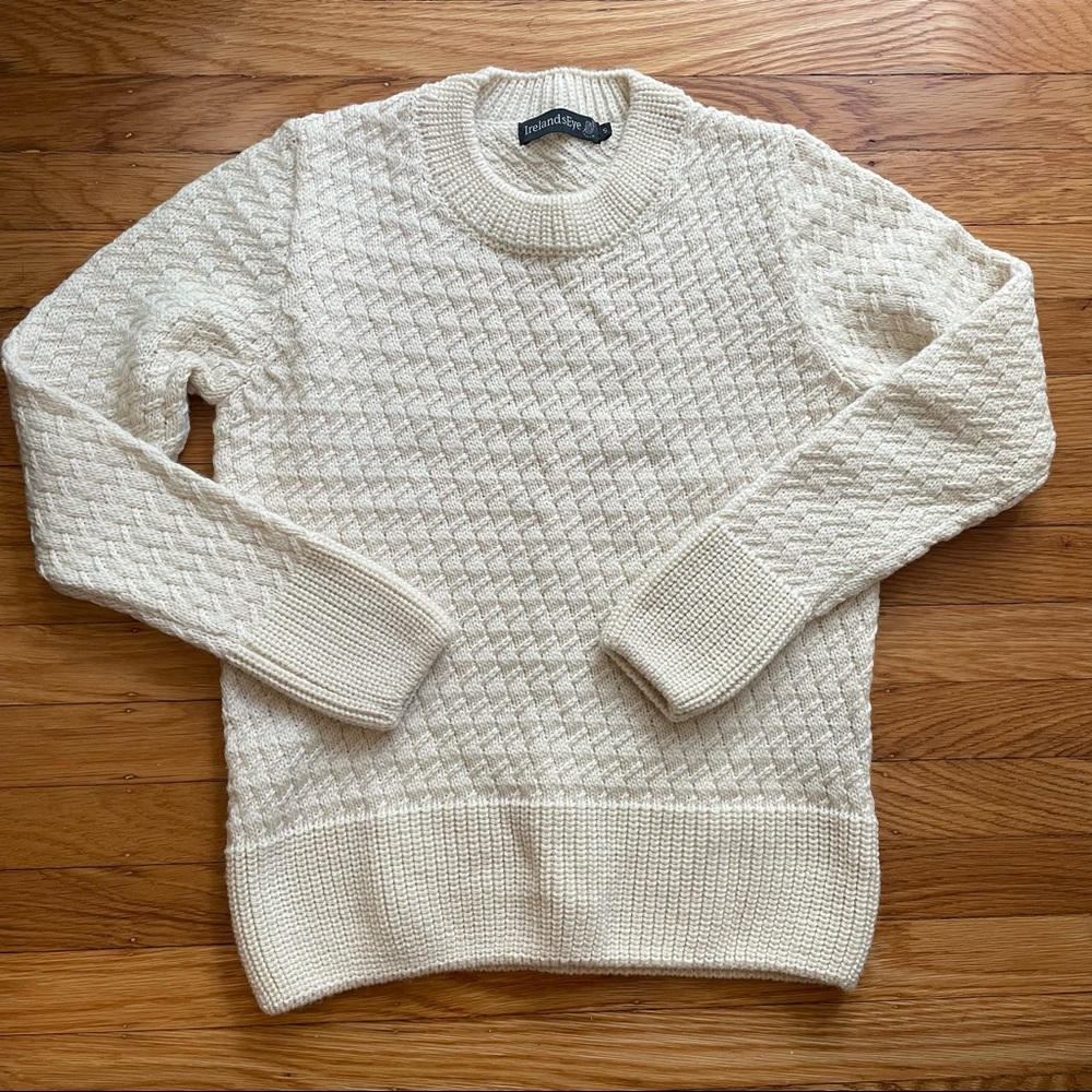Cream wool sweater